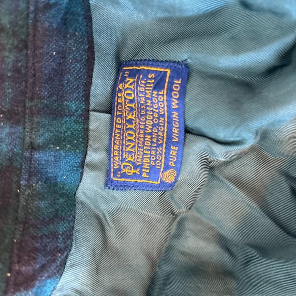 Vintage plaid Pendleton wool short jacket - Picture 4 of 4